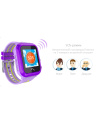 Купить Дитячий смарт годинник з GPS трекером SmartWatch DF27 Blue
