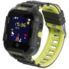 Детские cмарт часы с GPS трекером Wonlex KT03 Kid sport smart watch Black