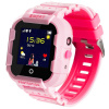 Детские cмарт часы с GPS трекером Wonlex KT03 Kid sport smart watch Pink
