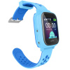 Детские cмарт часы с GPS трекером Wonlex KT04 Kid sport smart watch Blue