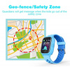 Детские cмарт часы с GPS трекером Wonlex KT04 Kid sport smart watch Pink