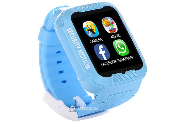 Детские смарт часы с GPS трекером K3 blue