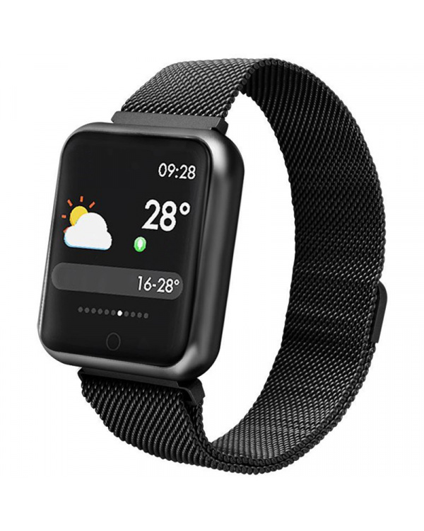 Фитнес браслет P68 Black