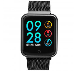 Купить Фітнес браслет P68 Black в Украине