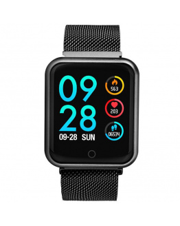 Купить Фитнес браслет P68 Black в Украине