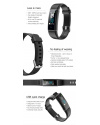 Купить Фитнес браслет Smart Band ID130 Plus Color Black