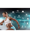 Купить Фитнес браслет Smart Band ID107 Blue