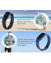 Купить Фитнес браслет Smart Band ID107 Blue