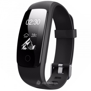 Фітнес браслет Smart Band ID107 Plus HR Black