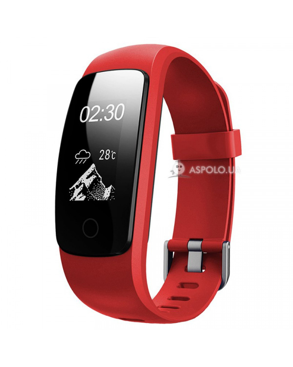 Фитнес браслет Smart Band ID107 Plus HR Red