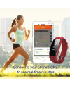 Купить Фитнес браслет Smart Band ID107 Plus HR Red