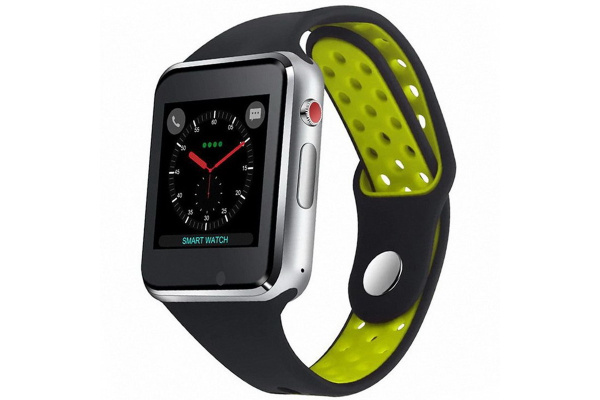 Смарт часы Smartwatch M3 Black/green