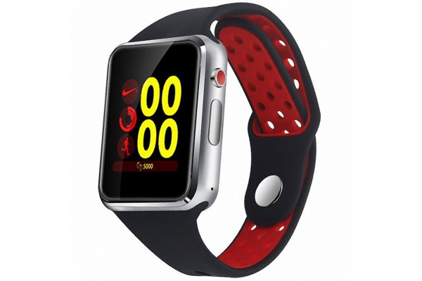 Смарт часы Smartwatch M3 Black/red