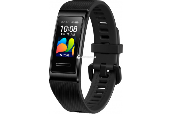 Фитнес браслет Huawei Band 4 Pro Black с модулем GPS black