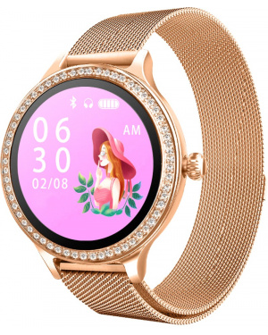 Фитнес браслет M8 Metal Gold