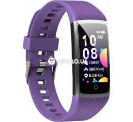 Купить Фітнес браслет R12 purple в Украине