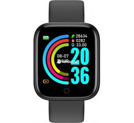 Купить Фітнес браслет Y68 black в Украине