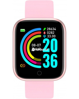 Купить Фитнес браслет Y68 pink в Украине