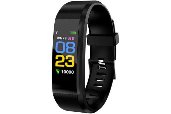 Фитнес браслет ID115 Plus 2 Color Black