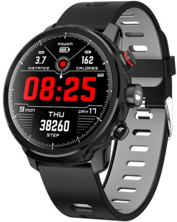 Фитнес браслет Lemfo L5 Black-Grey
