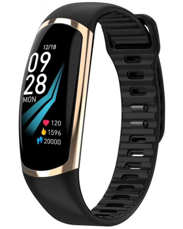 Фитнес браслет R16 Gold Black