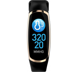 Купить Фітнес браслет R16 Gold Black в Украине