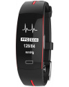 Фитнес браслет с ЭКГ P3 Black-Red