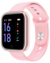 Купить Смарт часы T80 Pink (2 ремешка)