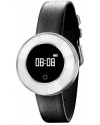 Фитнес браслет X6 Girl Leather Black-white