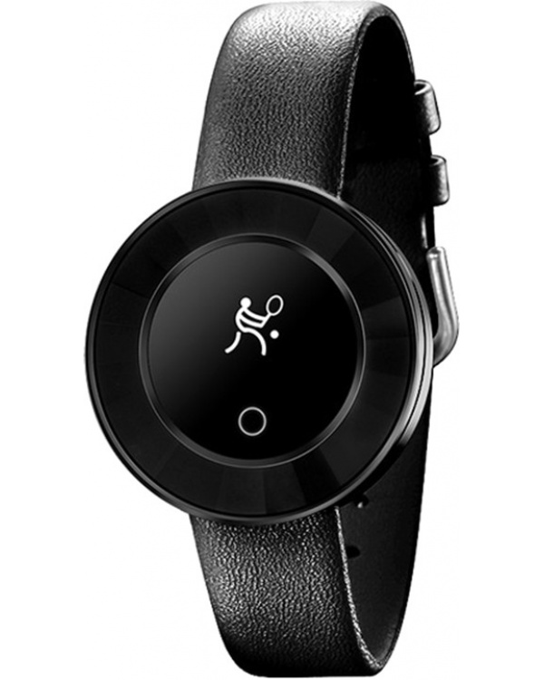 Фітнес браслет X6 Girl Leather Black