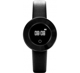 Купить Фітнес браслет X6 Girl Leather Black в Украине