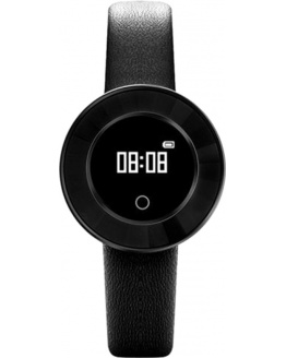 Купить Фитнес браслет X6 Girl Leather Black в Украине