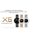 Купить Фитнес браслет X6 Girl Steel Black