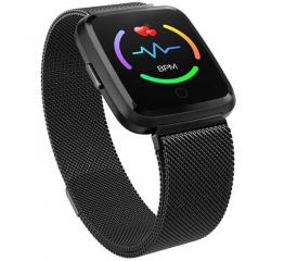 Купить Фітнес браслет Y7P Black Metal в Украине