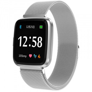 Фітнес браслет Y7P Silver Metal