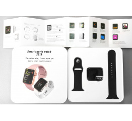 Купить Смарт часы IWO 10 44 mm Black в Украине