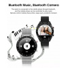 Купить Смарт часы с ЭКГ Microwear L7 Leather Black