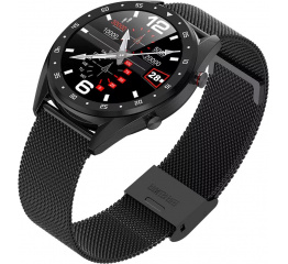 Купить Смарт часы с ЭКГ Microwear L7 Metal Black в Украине