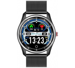 Купить Смарт часы с тонометром и ЭКГ MX9 Black в Украине