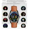 Смарт часы с тонометром и ЭКГ MX9 Black