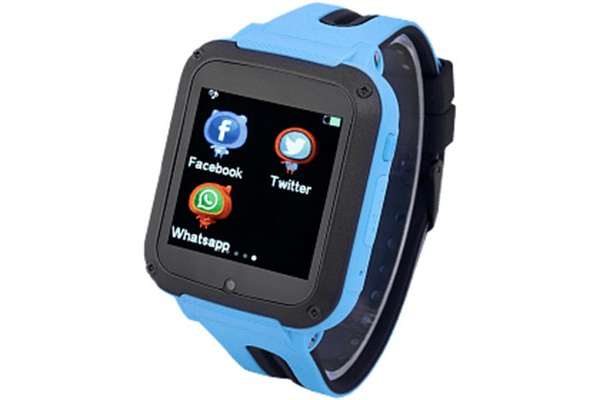 Детские cмарт часы с GPS трекером G3 blue
