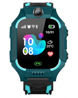 Купить Детские смарт часы Z6 blue-green в Украине