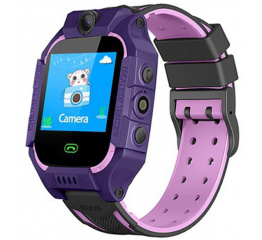 Купить Детские смарт часы Q19 purple