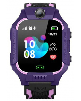 Купить Детские смарт часы Z6 purple в Украине