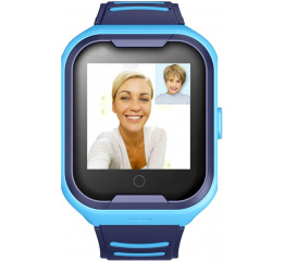 Купить Детские смарт часы с GPS трекером A36E 4G blue в Украине