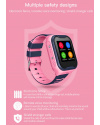 Купить Детские смарт часы с GPS трекером A36E 4G pink
