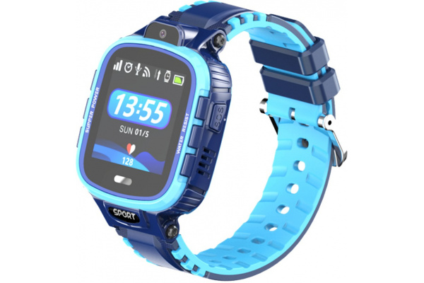 Детские смарт часы с GPS трекером TD26 blue