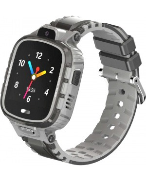 Дитячий смарт годинник з GPS трекером DF45 grey