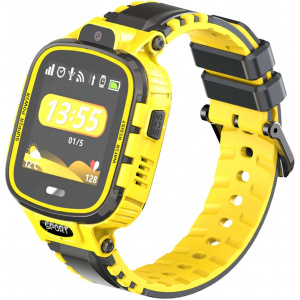 Детские смарт часы с GPS трекером TD26 yellow