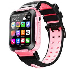 Купить Детские смарт часы с GPS трекером E7 4G (2 ядра) pink
